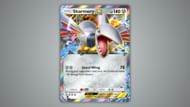 Skarmory ex's card as seen in the game (Image via The Pokemon Company)